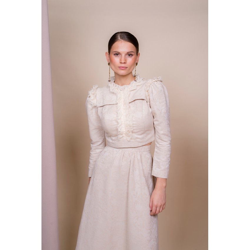 FALDA ISABELLA BEIGE