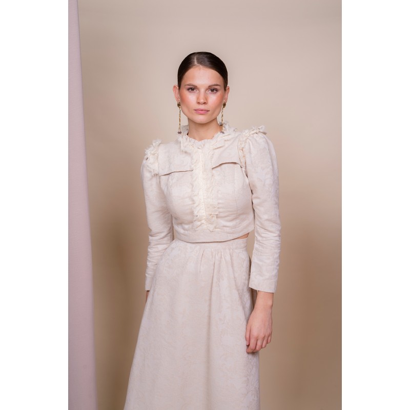 FALDA ISABELLA BEIGE