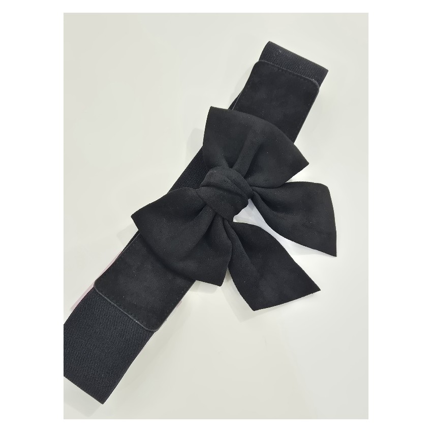 CINTURÓN NEGRO LAZO KOSERI