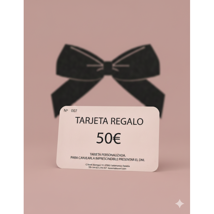 Tarjeta Regalo 50€