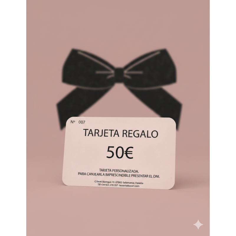 Tarjeta Regalo 50€