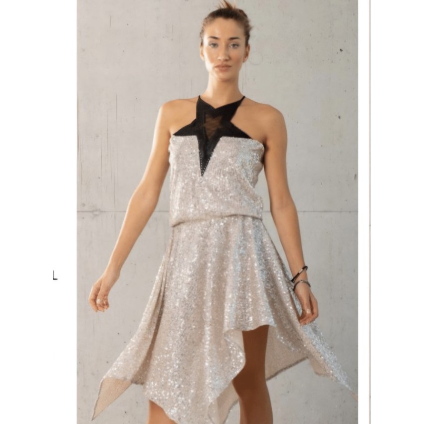 VESTIDO RACHEL PLATINIUM