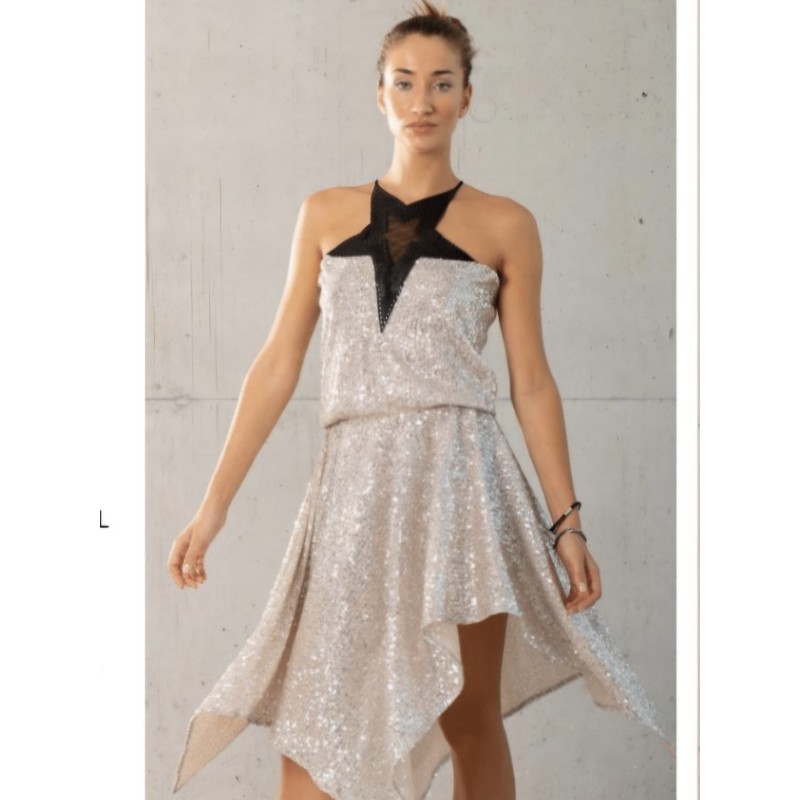 VESTIDO RACHEL PLATINIUM