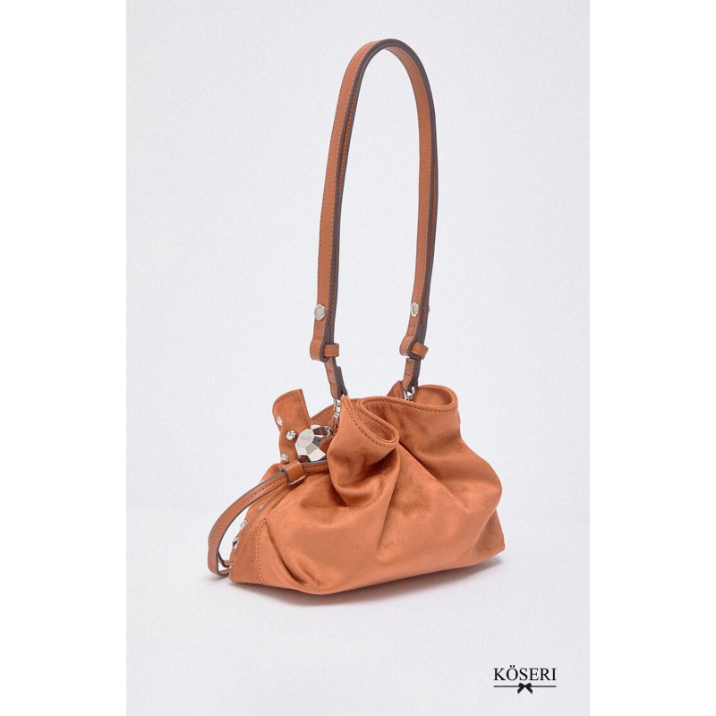 BOLSO RICCY CAMEL PEQUEÑO