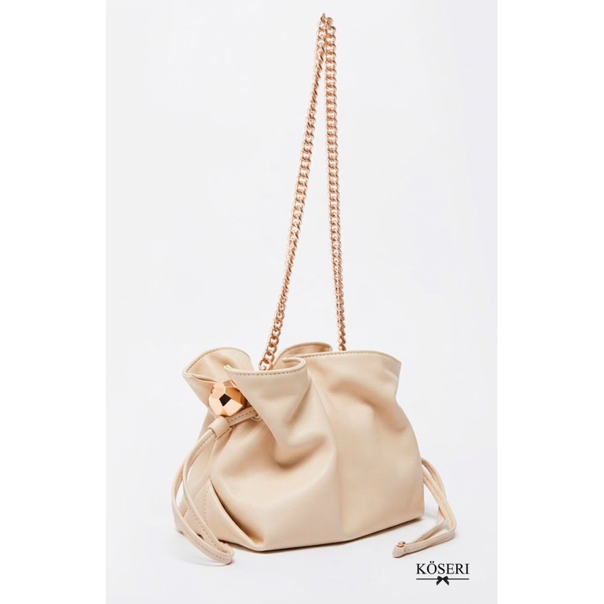 BOLSO RICCY CREMA PEQUEÑO