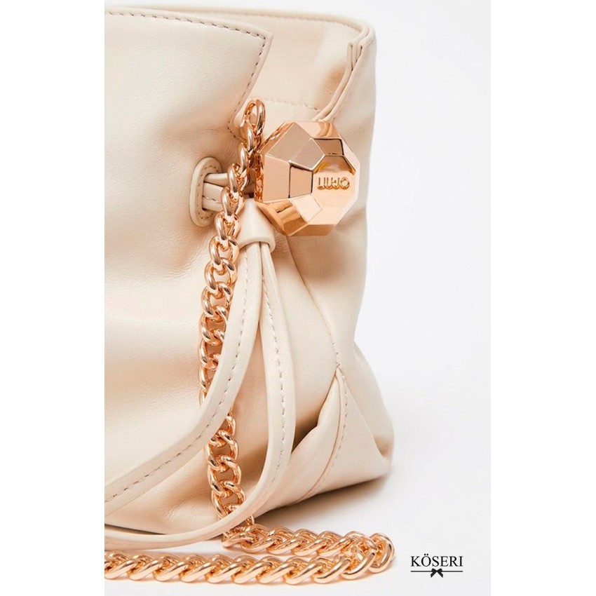 BOLSO RICCY CREMA PEQUEÑO