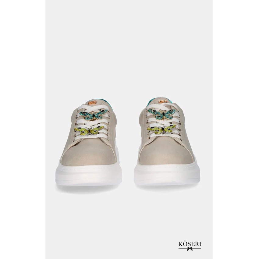 DEPORTIVA MARIPOSA BEIGE