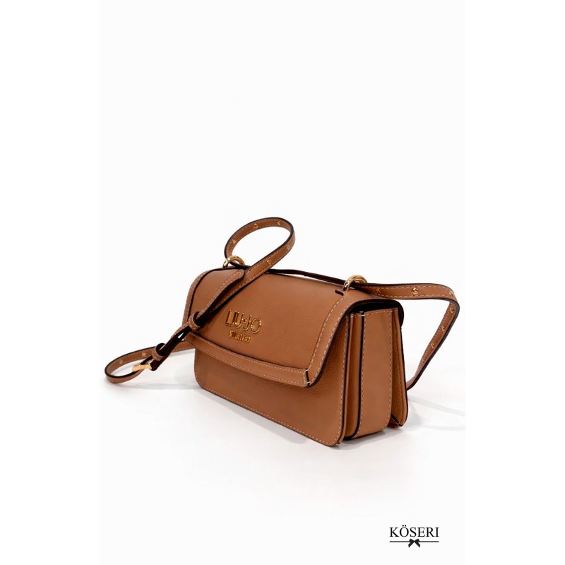 BOLSO EVRIM CAMEL PEQUEÑO