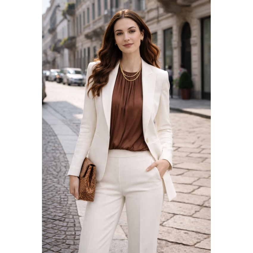 BLAZER TRAJE BIANCO
