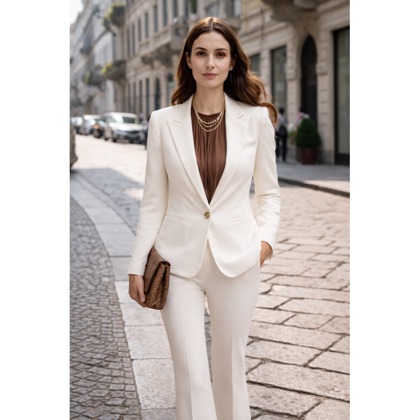 BLAZER TRAJE BIANCO