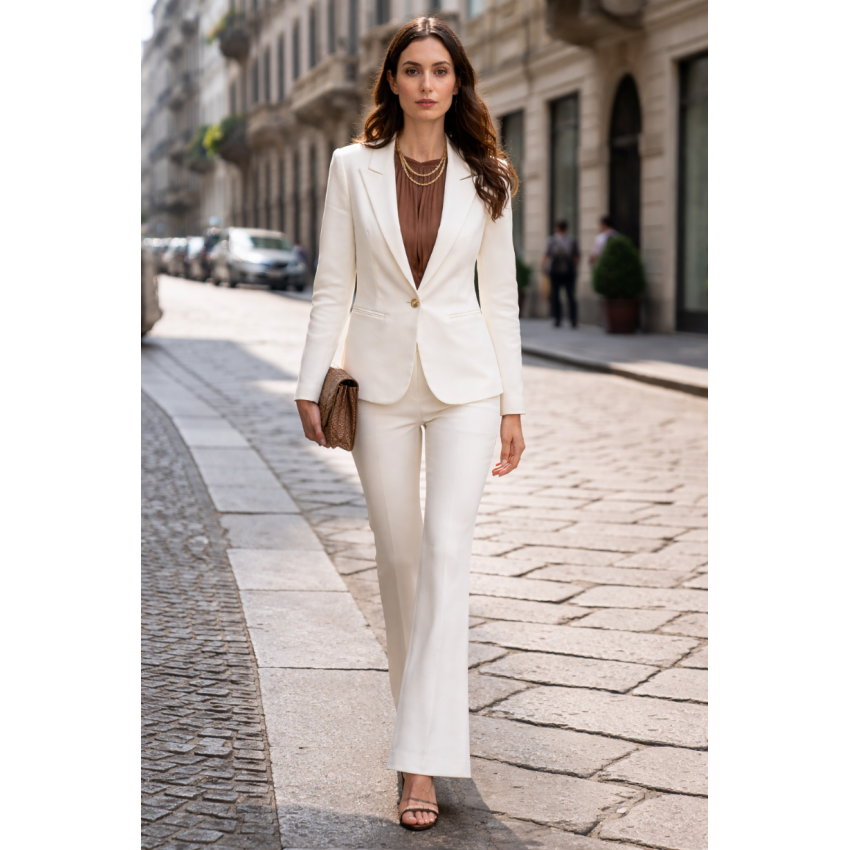 BLAZER TRAJE BIANCO