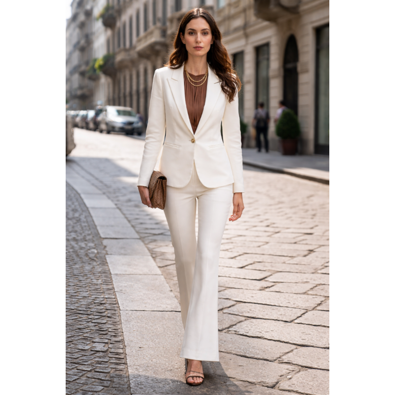 BLAZER TRAJE BIANCO