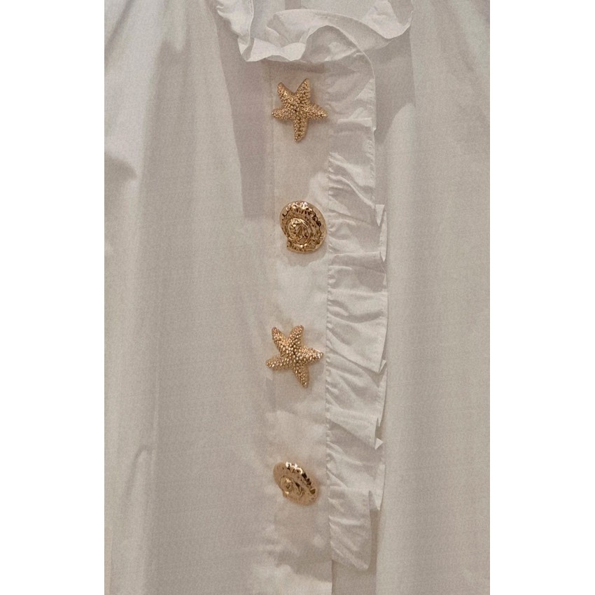 BLUSA GADGETS BLANCA