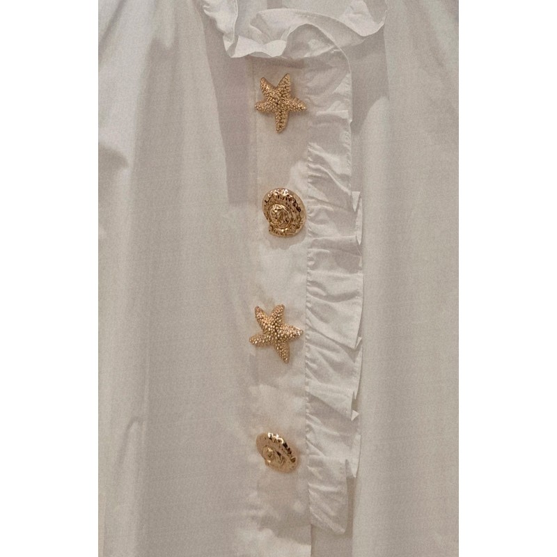 BLUSA GADGETS BLANCA