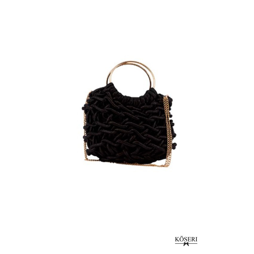 CLUTCH CLEMENTINE NEGRO