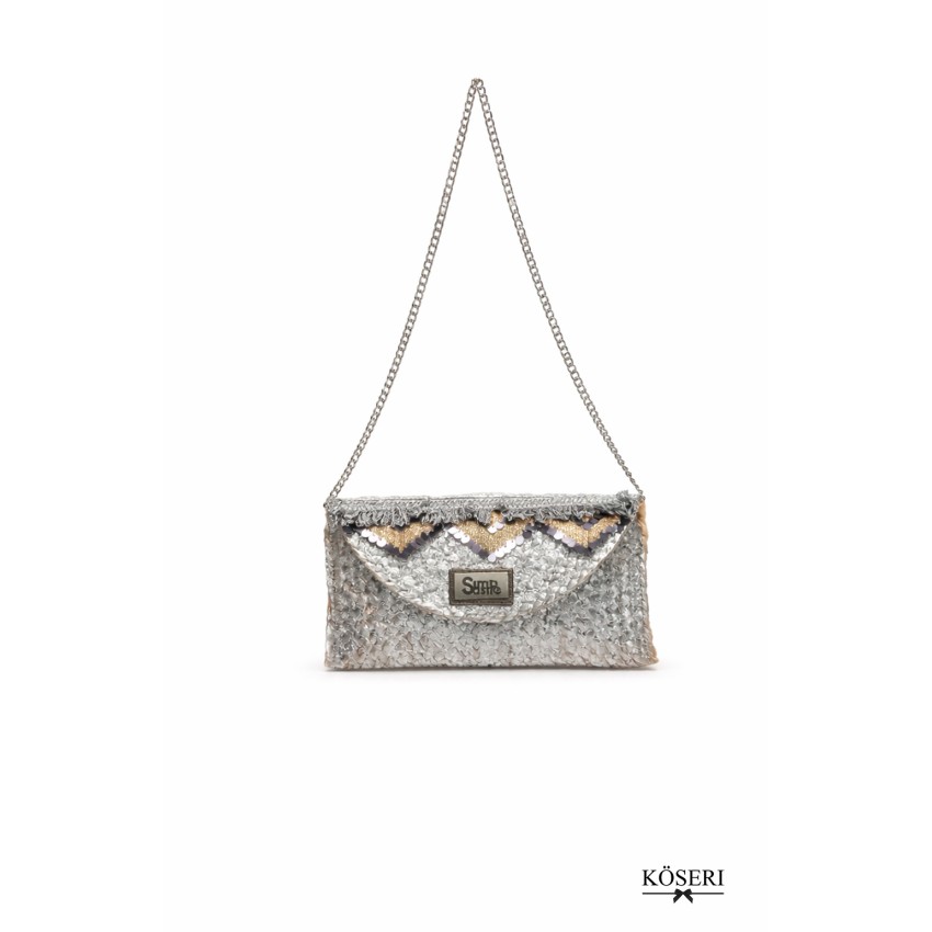 BOLSO CLUTCH IVONNE PLATA