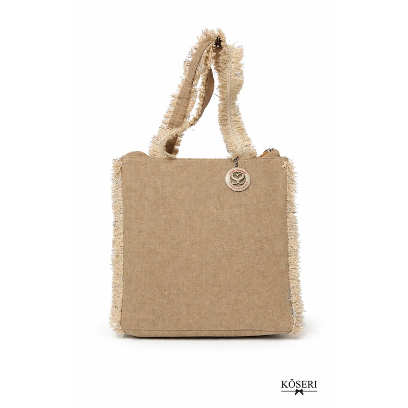 TOTE METAL EMILY PLATA
