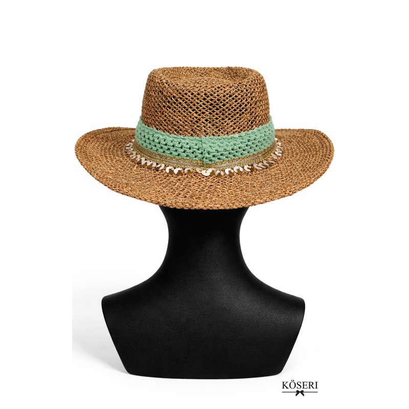 SOMBRERO GRETA TURQUESA