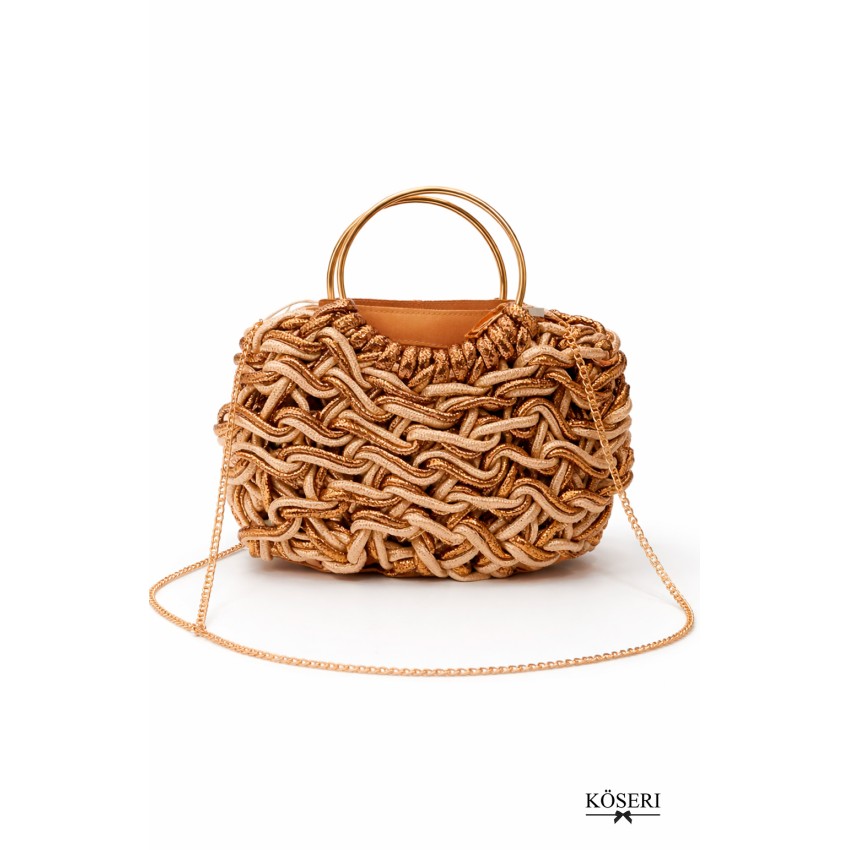 CLUTCH DESIREE CAMEL