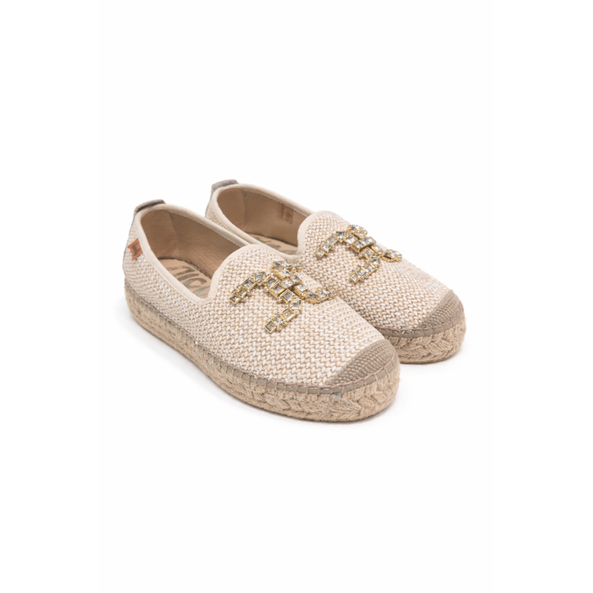 SLIPPER ESPARTO CHANEL CRUDO
