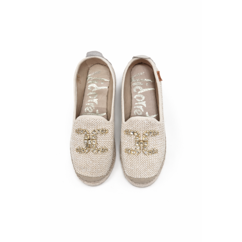 SLIPPER ESPARTO CHANEL CRUDO