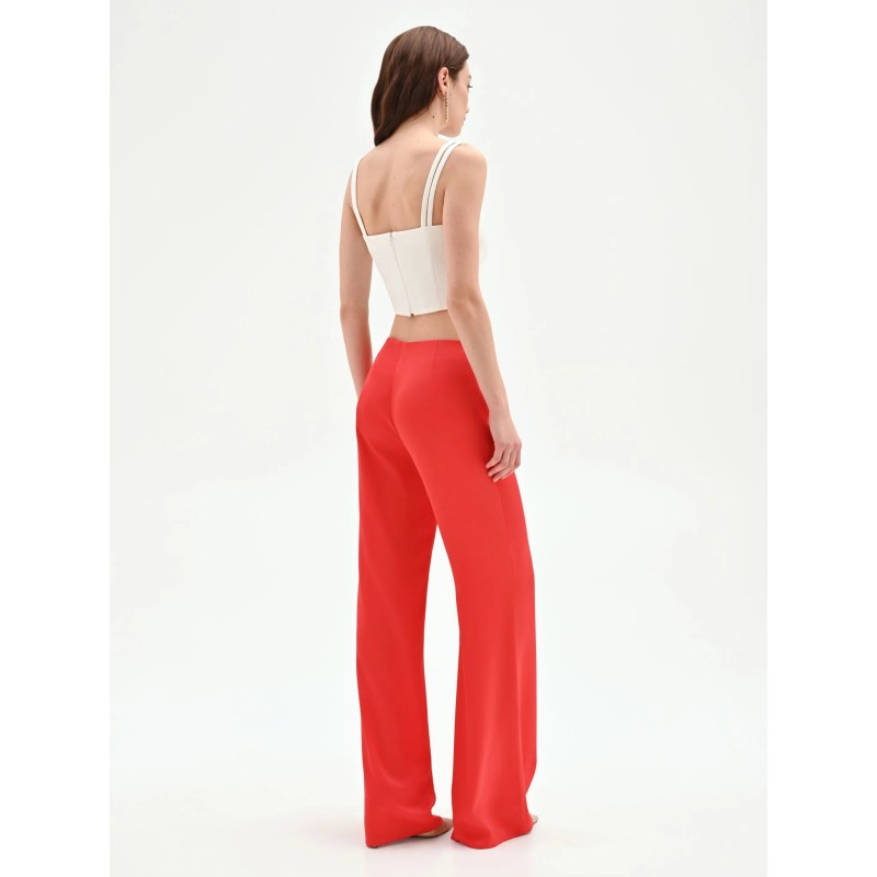 PANTALON FRAGOLA ROJO RECTO