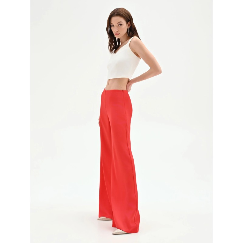 PANTALON FRAGOLA ROJO RECTO