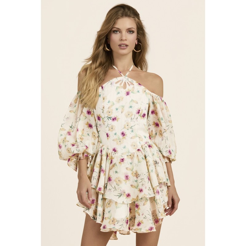 ALMA DE FLORES DRESS BY FETICHE SUANCES