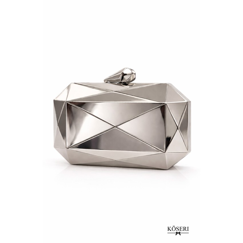 BOLSO PRISMA PLATA