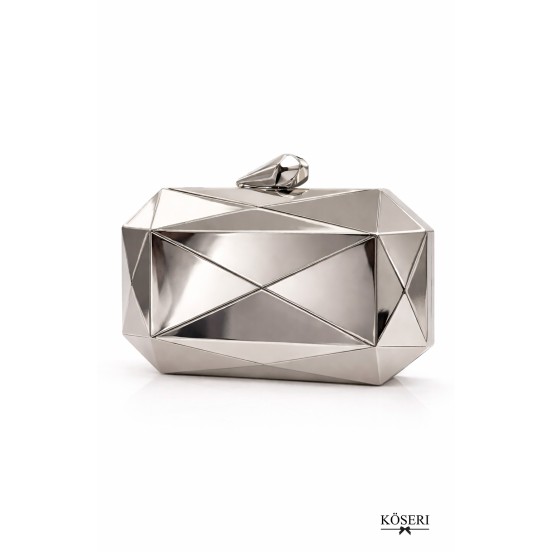 BOLSO PRISMA PLATA
