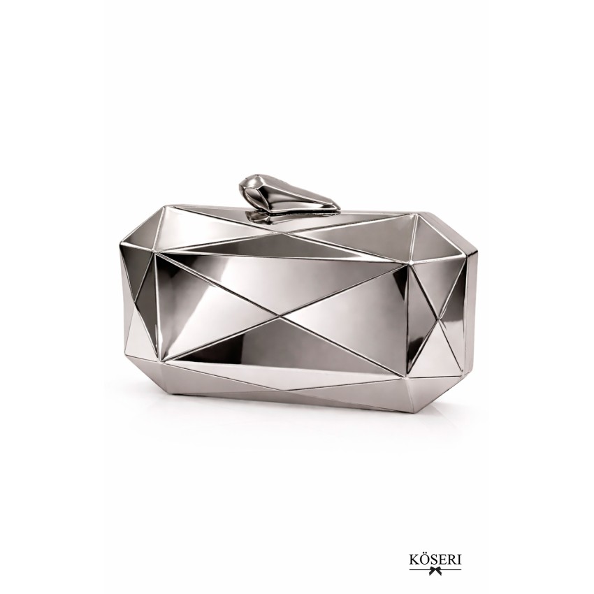 BOLSO PRISMA PLATA