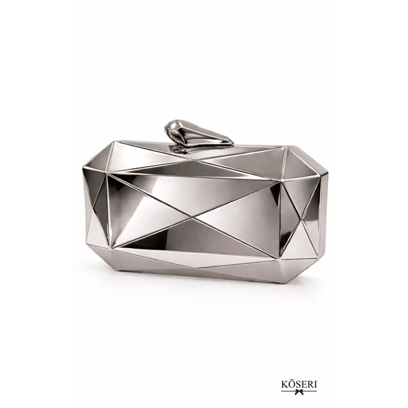 BOLSO PRISMA PLATA