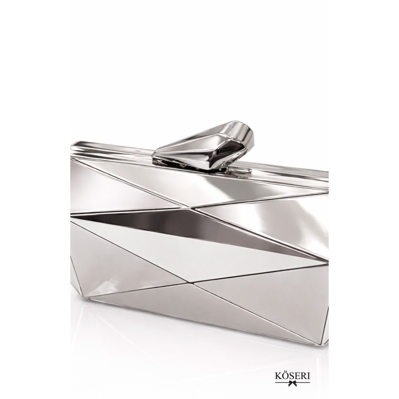 BOLSO PRISMA PLATA