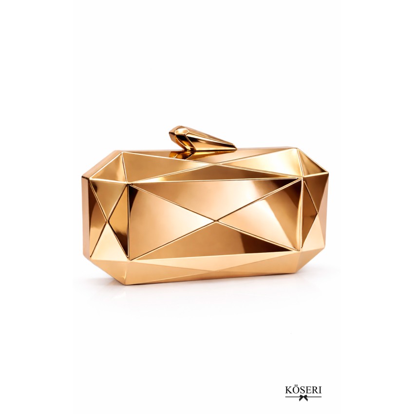 BOLSO PRISMA ORO