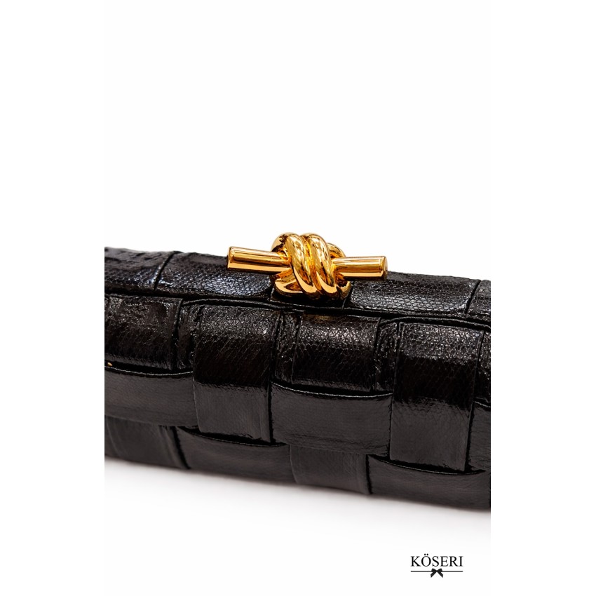 BOLSO BOTTEGA NEGRO