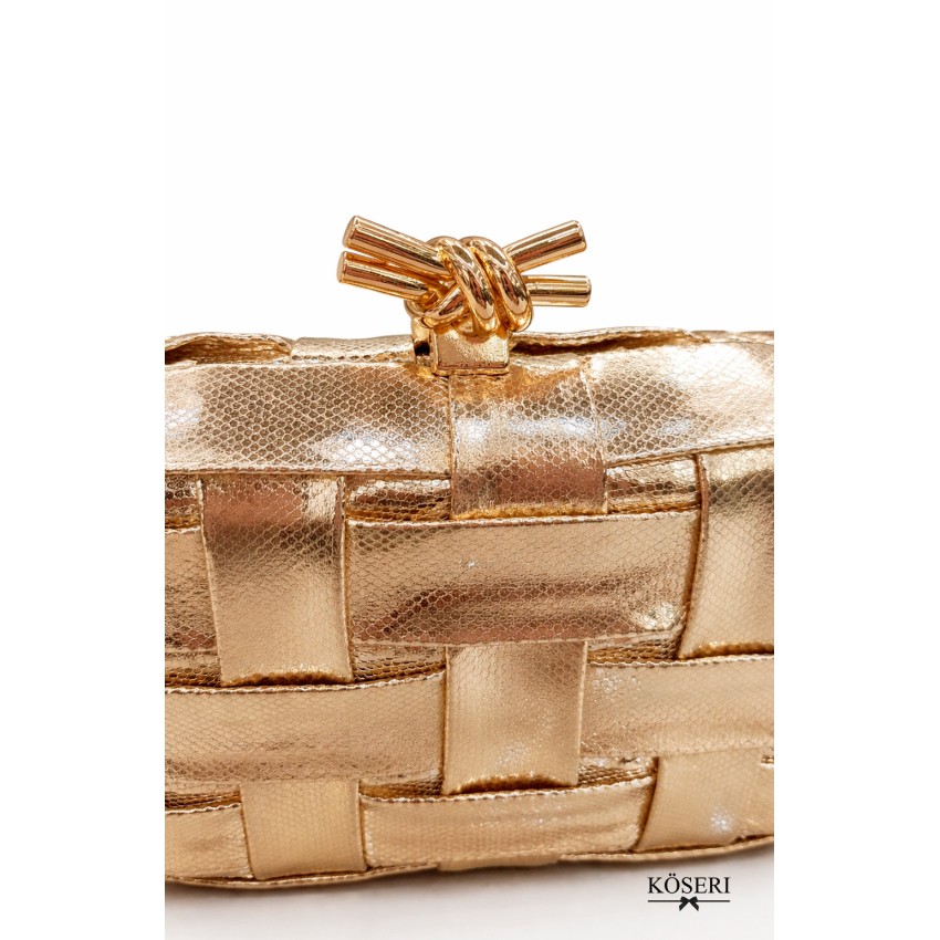 BOLSO BOTTEGA ORO