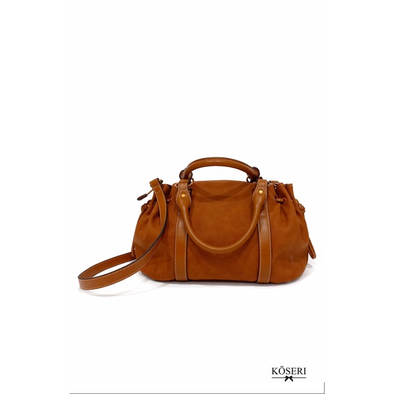 BOLSO GINESA CAMEL GRANDE