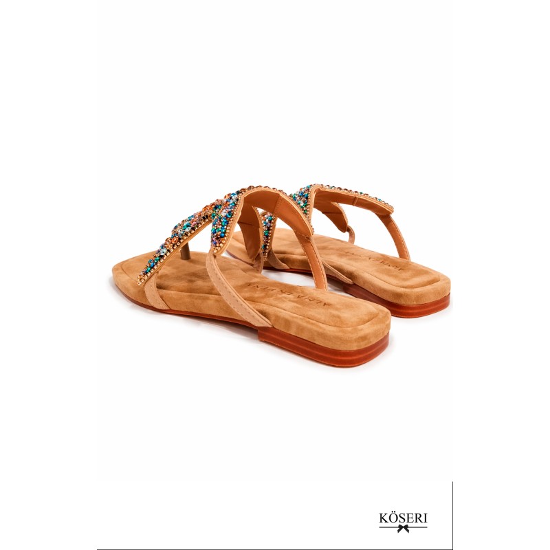 SANDALIA PLANA MULTICOLOR