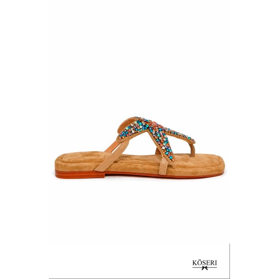 SANDALIA PLANA MULTICOLOR