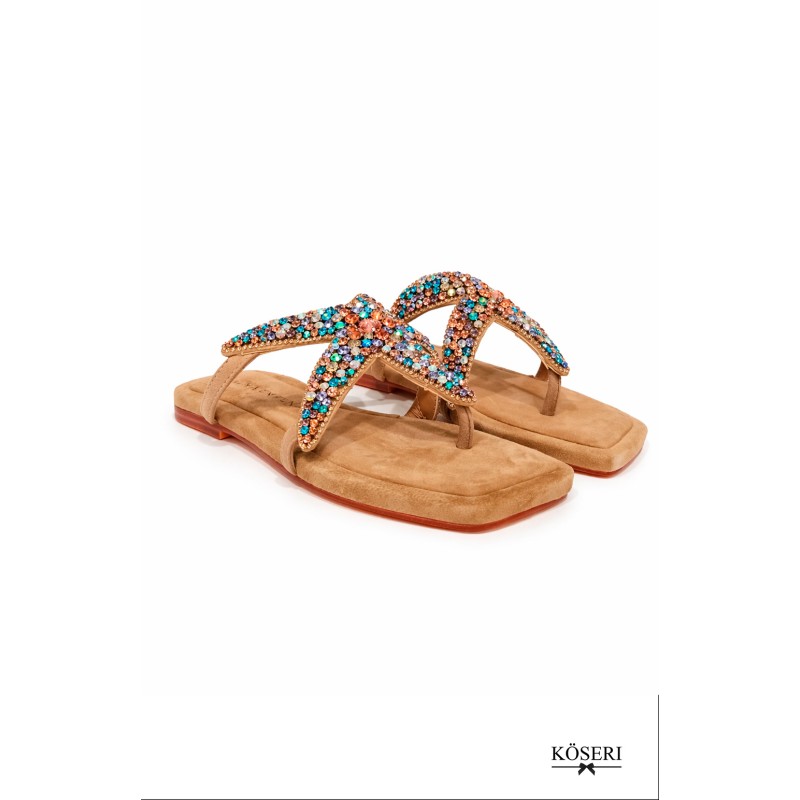 SANDALIA PLANA MULTICOLOR