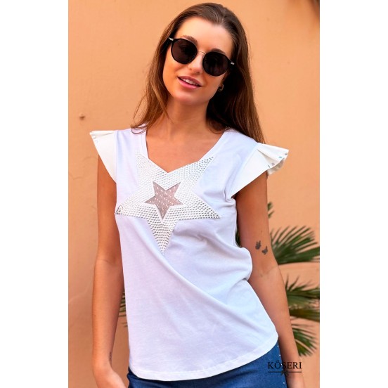 TOP GALAXY WHITE