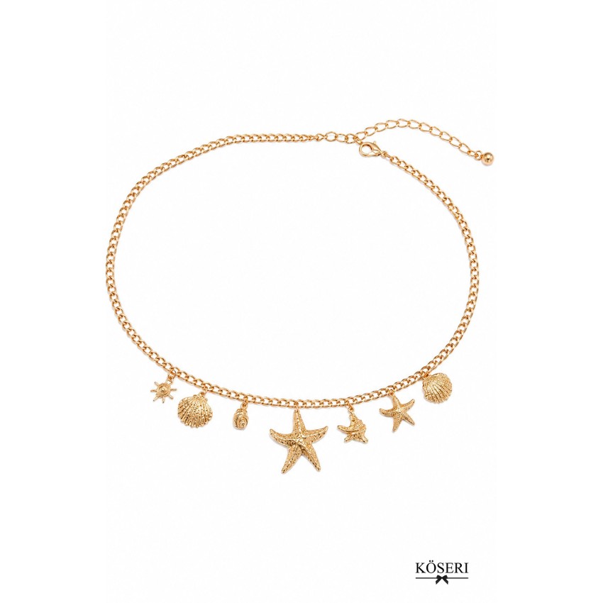 CINTURON METAL ESTRELLAS ORO