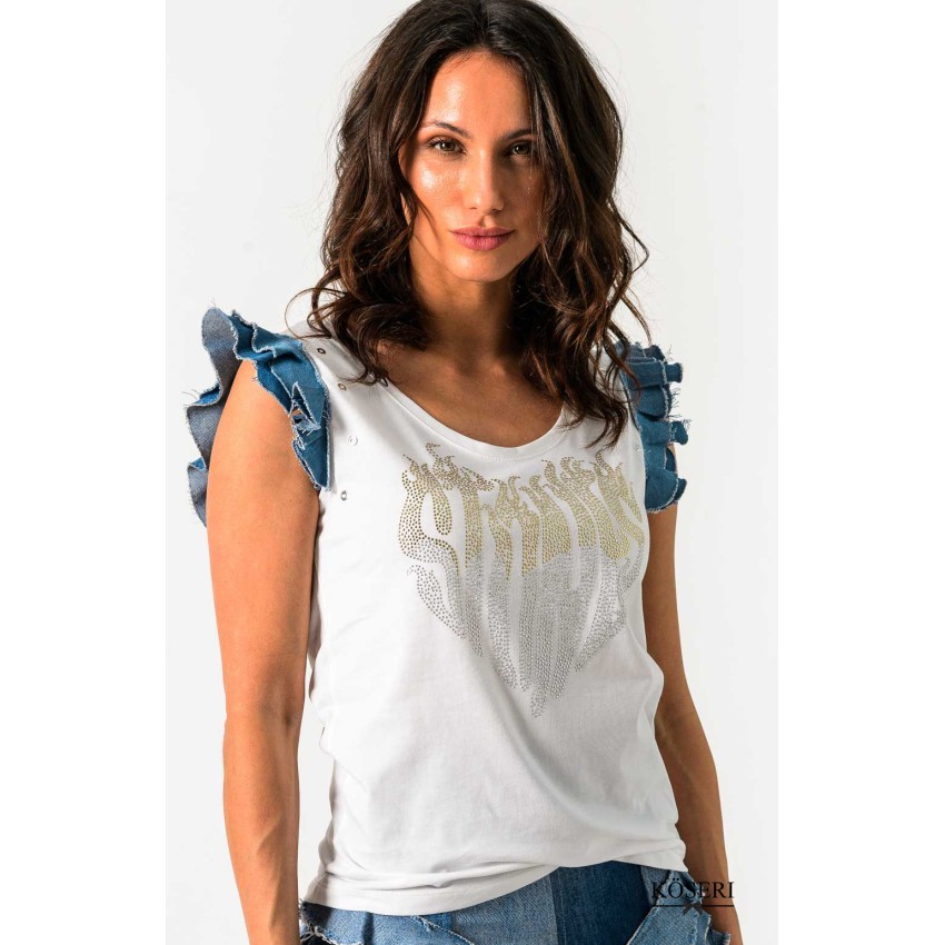 TOP ANNI BLANCO BY ROCKMANTIC