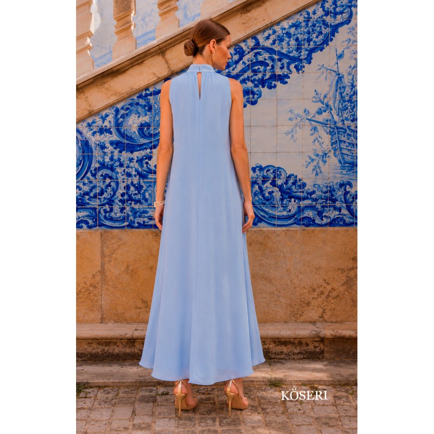VESTIDO AFRODITA CELESTE BY STRENA