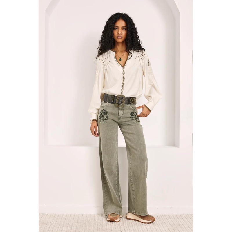 JEANS CADERAS JOYA - CAQUI