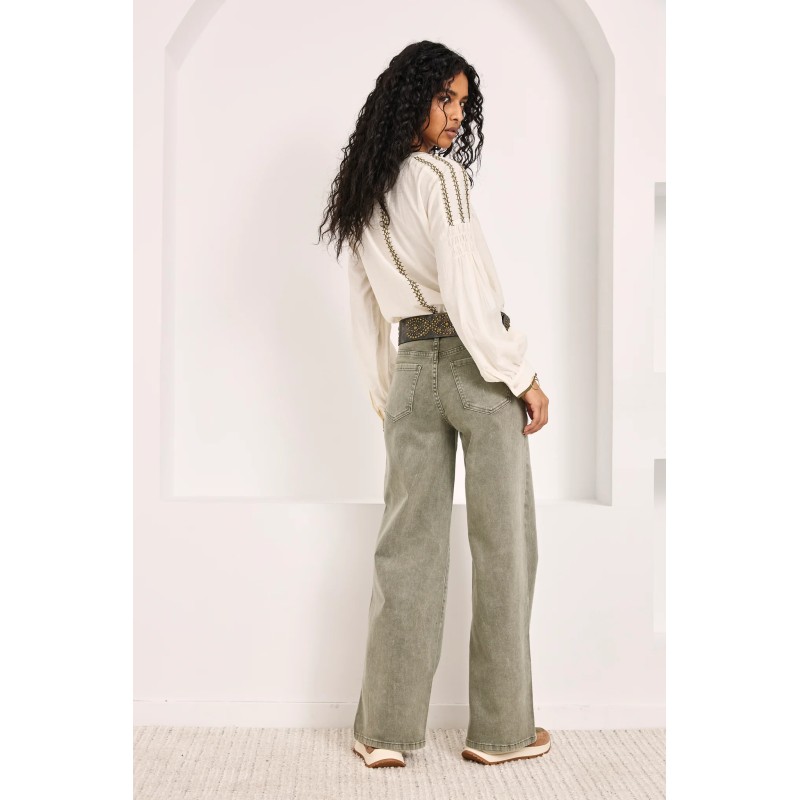 JEANS CADERAS JOYA - CAQUI