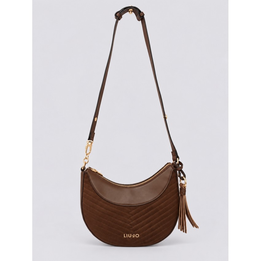 BOLSO HOBO PEQUEÑO MARRON LIUJO