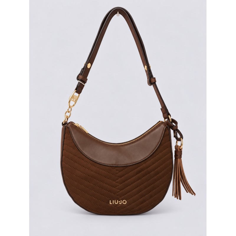 BOLSO HOBO PEQUEÑO MARRON LIUJO