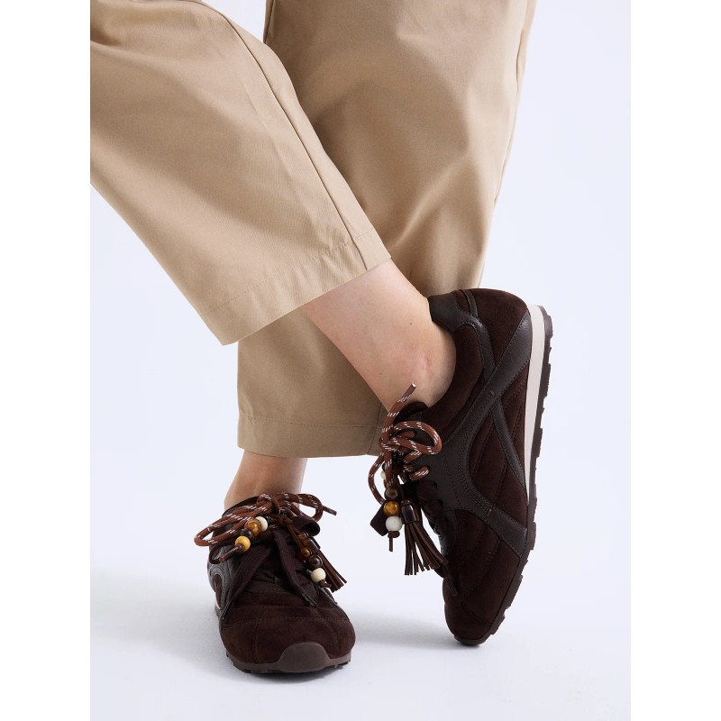 ZAPATILLA ROMA MARRÓN EXE