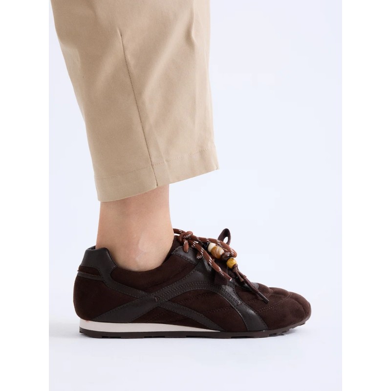 ZAPATILLA ROMA MARRÓN EXE